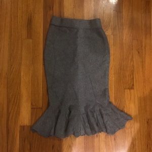 Grey skirt